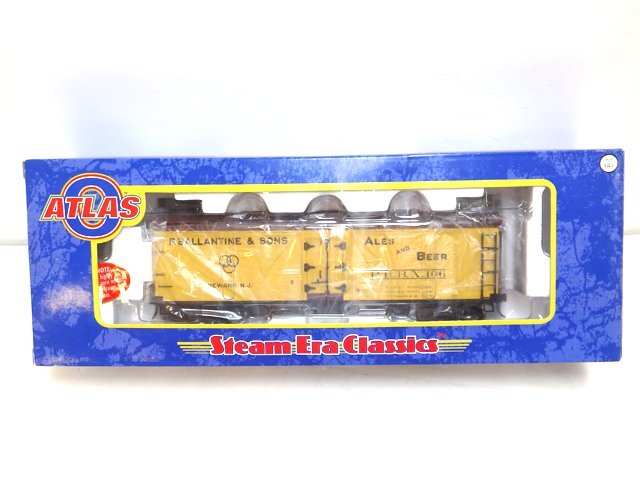 美品 ATLAS Steam Era Classics Oゲージ #9173-6 40フィート Rebuilt Wood Reefer 1/4inch scale リビルト・ウッドリーファー アトラス