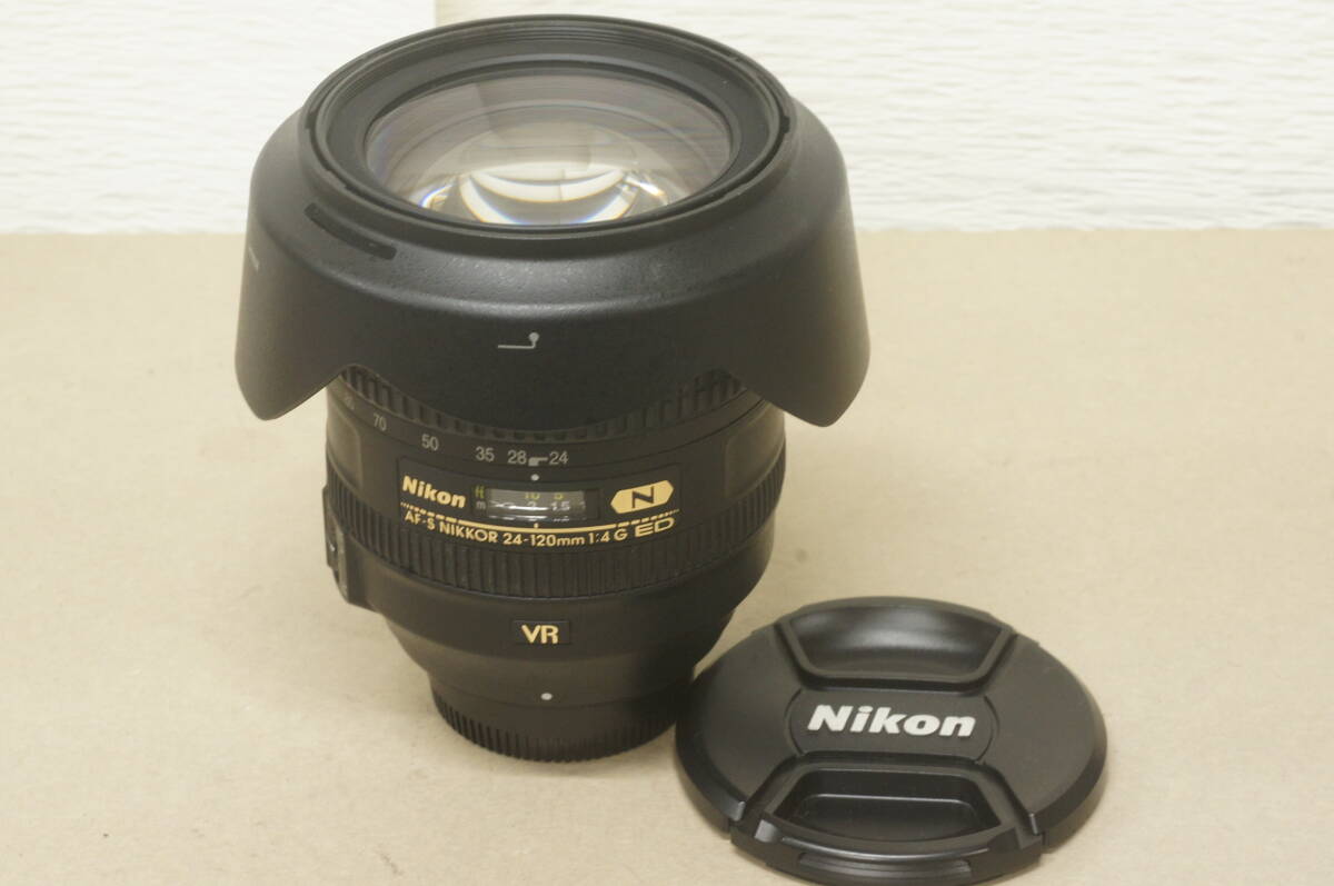 ニコンレンズ　AF-S24-120ｍｍ/4Ｇ　ＥＤ　ＶＲ　ジャンク扱い品