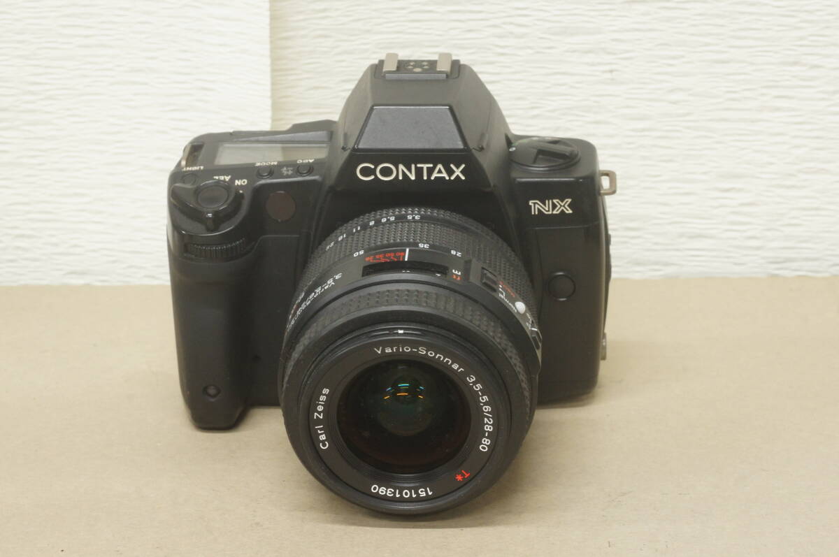 コンタックス　ＮＸ　バリオゾナー28-80ｍｍ/3.5-5.6　レンズセット　ジャンク扱い品