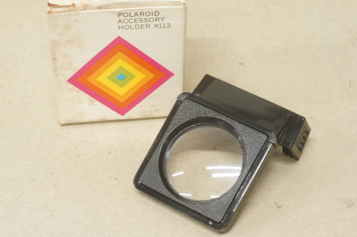 ポラロイド　SX-70用　純正クローズアップレンズ　近接撮影用レンズ
