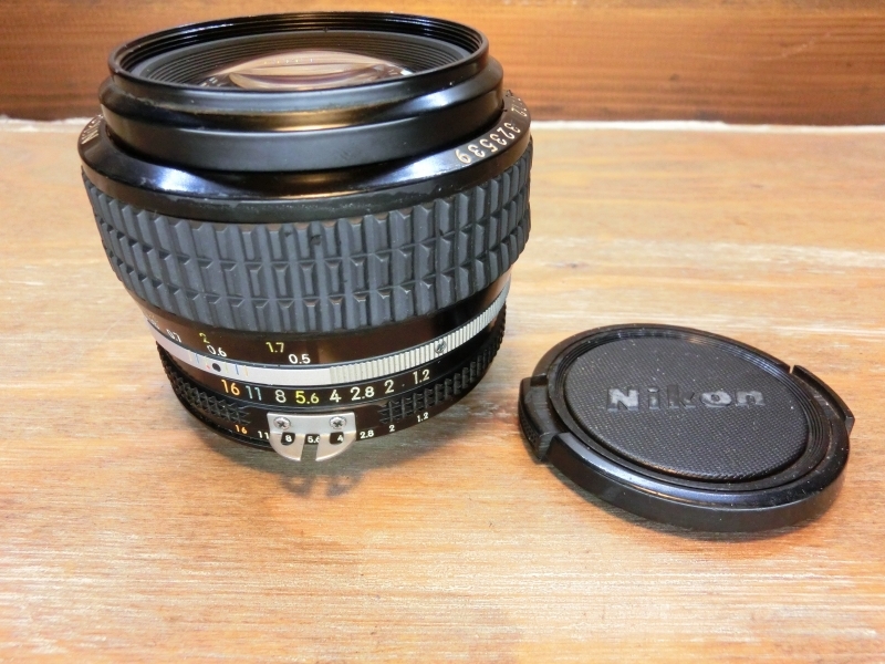 7973 ニコン Nikon AI-S NIKKOR 50mm 1.2 大口径レンズ オールドレンズ