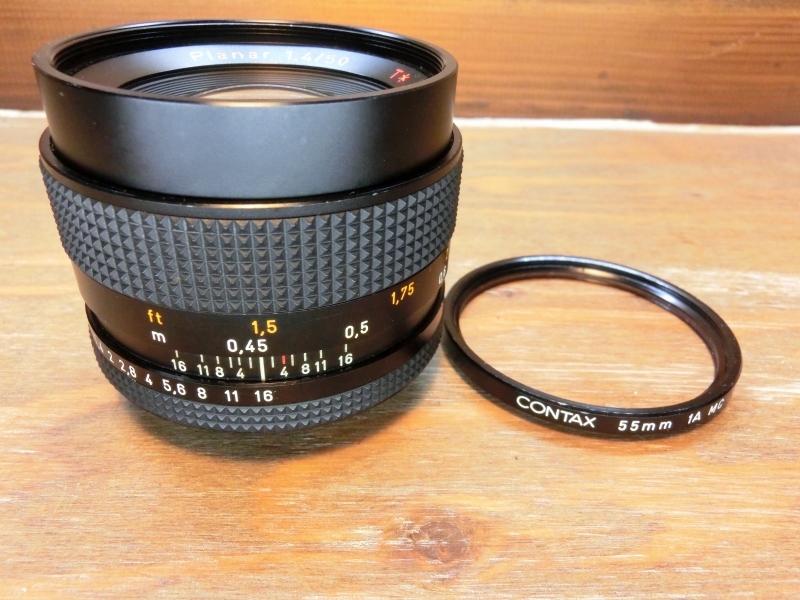 7978 Contax Planar 50mm 1.4 AEJ プラナー コンタックス 標準レンズ オールドレンズ