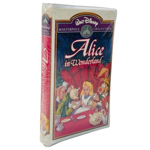 【WALT DISNEY/ウォルトディズニー】未開封 ふしぎの国のアリス Alice in Wonderland マスターピース コレクション 海外 VHS★66931