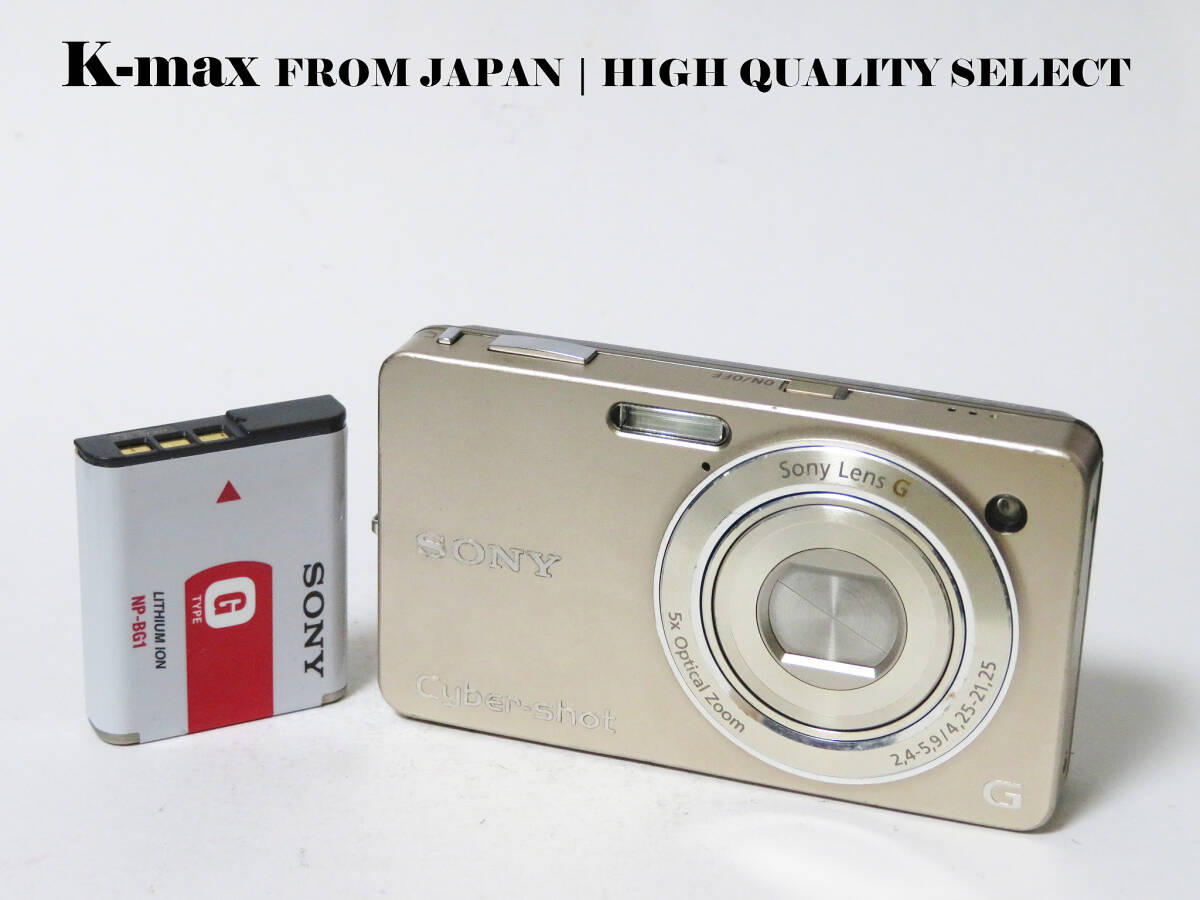 【極上美品】 Sony Cyber-shot DSC-WX1 Gold 正常動作品 [Top Mint] Y2K CCD Sensor Classic #9956