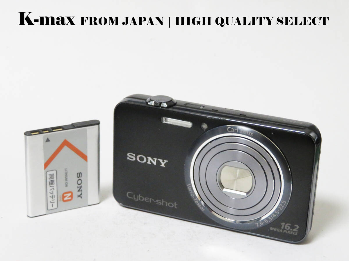 【極上美品】 Sony Cyber-shot DSC-WX70 Black 正常動作品 [Top Mint] Y2K CCD Sensor Classic #9959