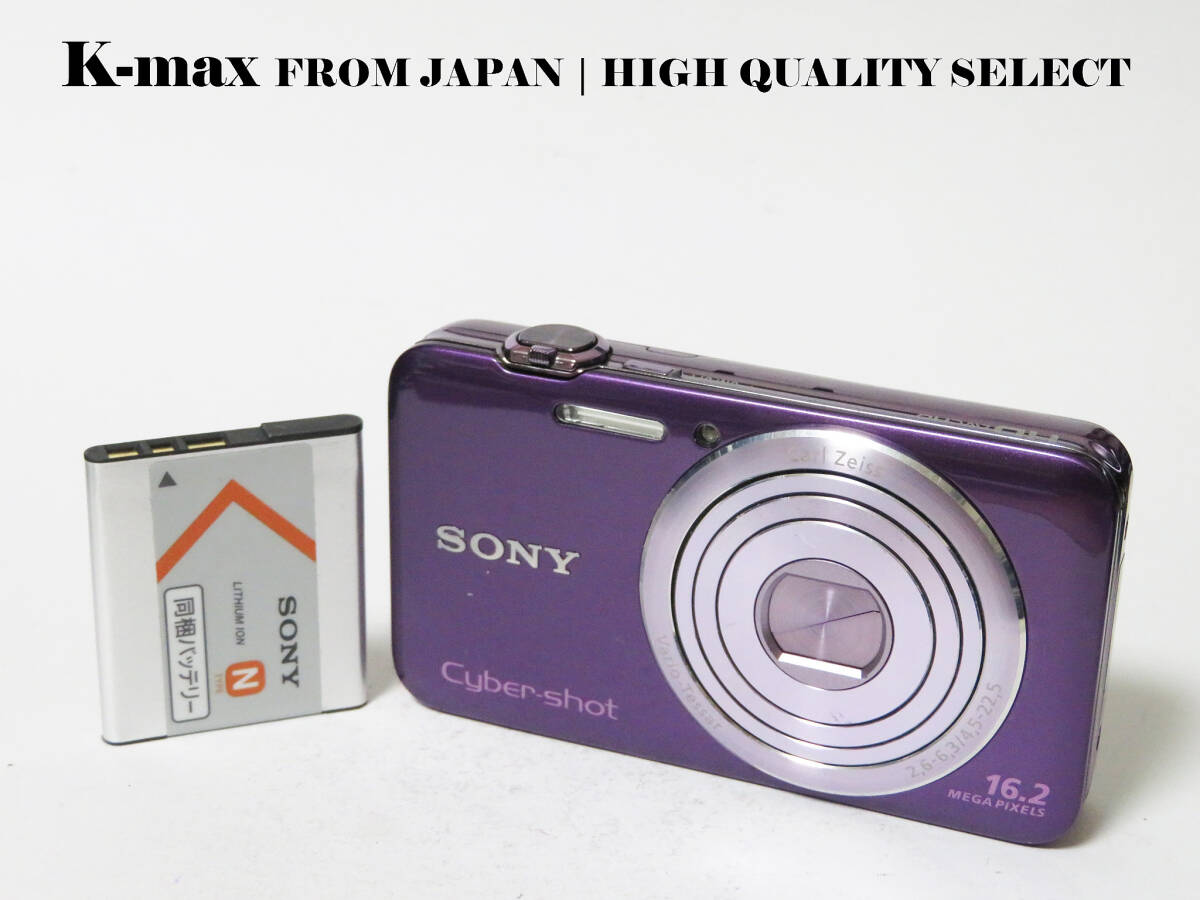 【極上美品】 Sony Cyber-shot DSC-WX30 Purple 正常動作品 [Top Mint] Y2K CCD Sensor Classic #9967