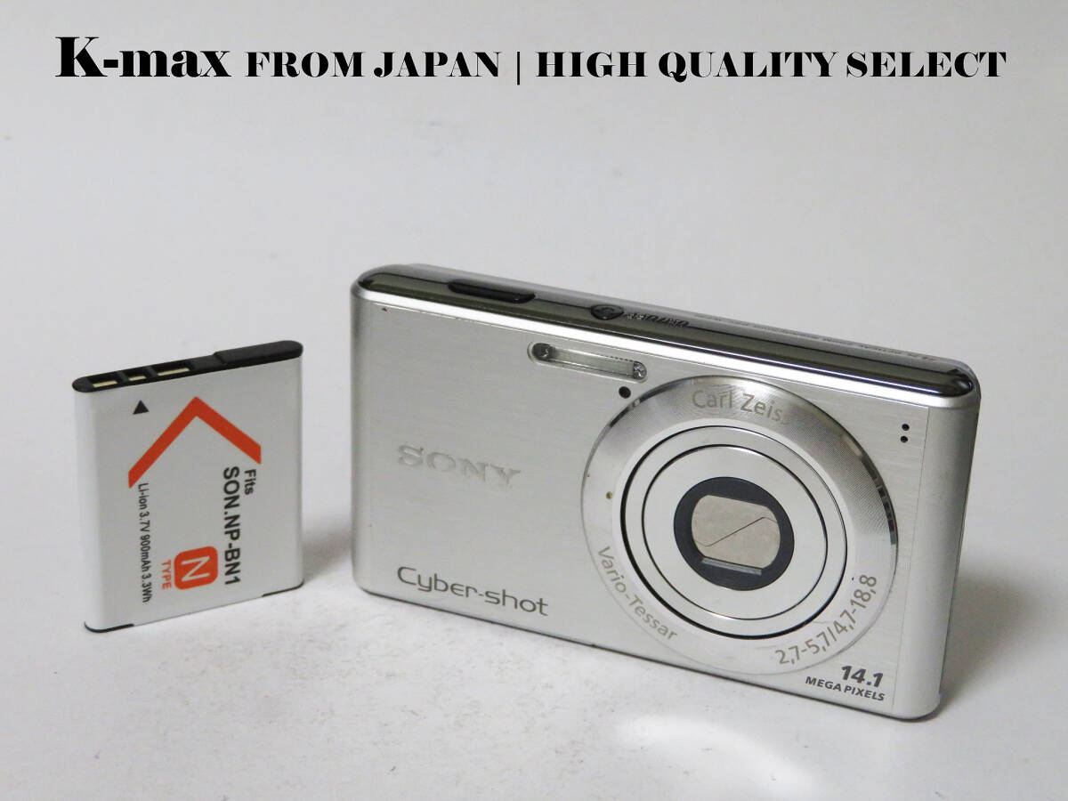 【極上美品】 Sony Cyber-shot DSC-W530 Silver 正常動作品 [Top Mint] Y2K CCD Sensor Classic #9970
