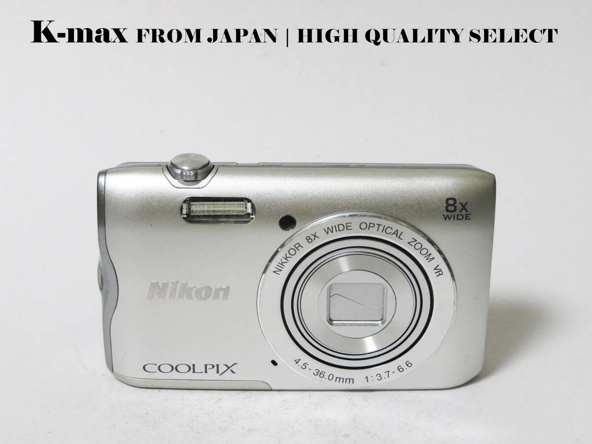 【極上美品】 Nikon COOLPIX A300 Silver 正常動作品 [Top Mint] Y2K CCD Sensor Classic #8092
