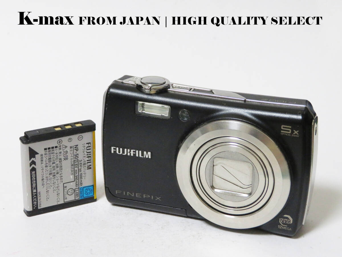 【美品】 FUJIFILM FinePix F100fd Black 正常動作品 [Excellent] Y2K CCD Sensor Classic #8154