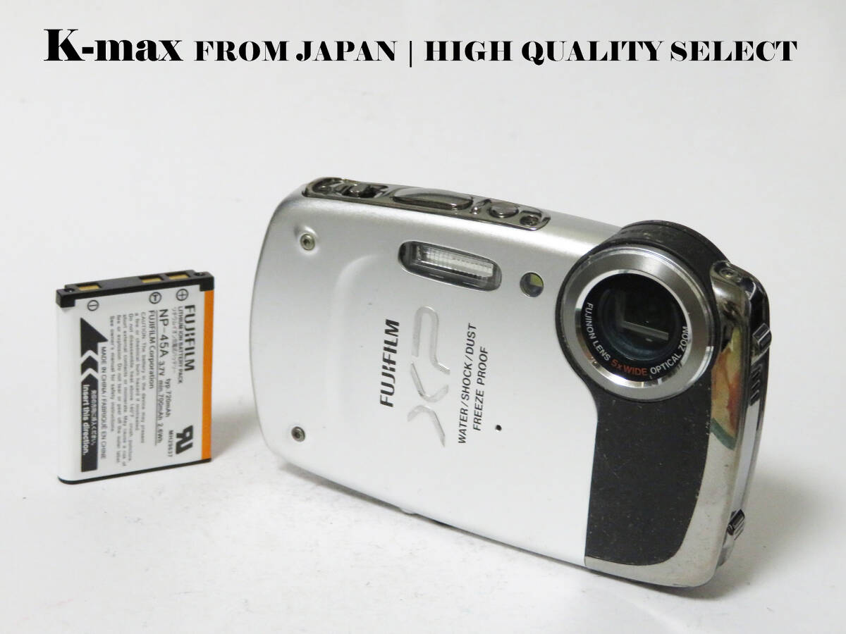 【極上美品】 Fujifilm FinePix XP20 Silver 正常動作品 [Top Mint] Y2K CCD Sensor Classic #8230