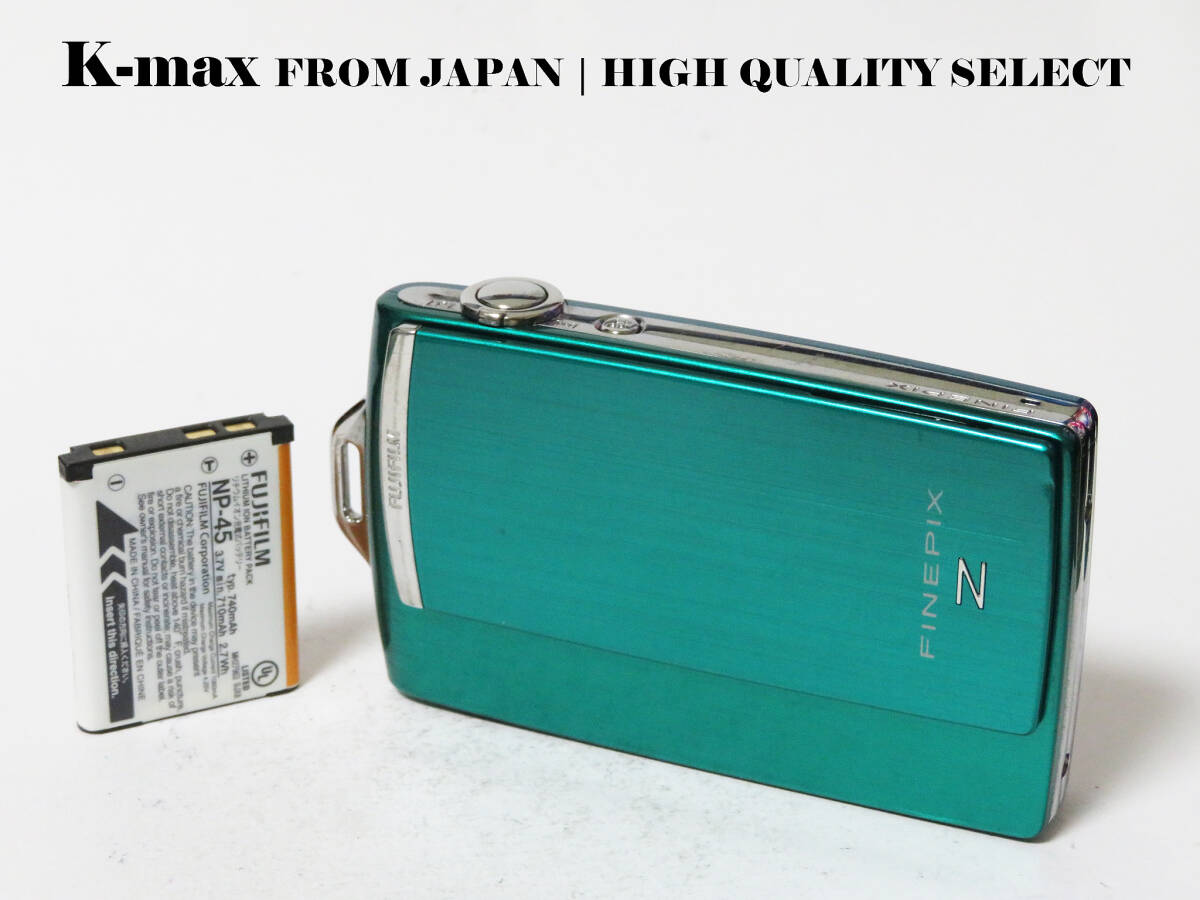 【極上美品】 Fujifilm FinePix Z110 Green 正常動作品 [Top Mint] Compact Digital Camera #8354