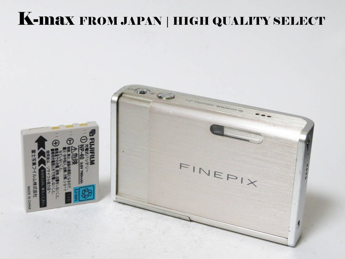 【極上美品】 Fujifilm FinePix Z2 Silver 正常動作品 [Top Mint] Y2K CCD Sensor Classic #8387