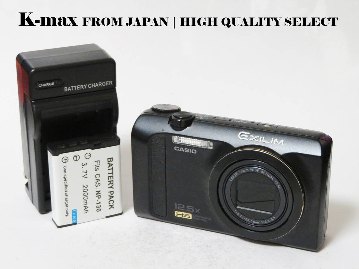 【極上美品】 Casio Exilim EX-ZR200 Black 正常動作品 [Top Mint] Y2K CCD Sensor Classic #8406