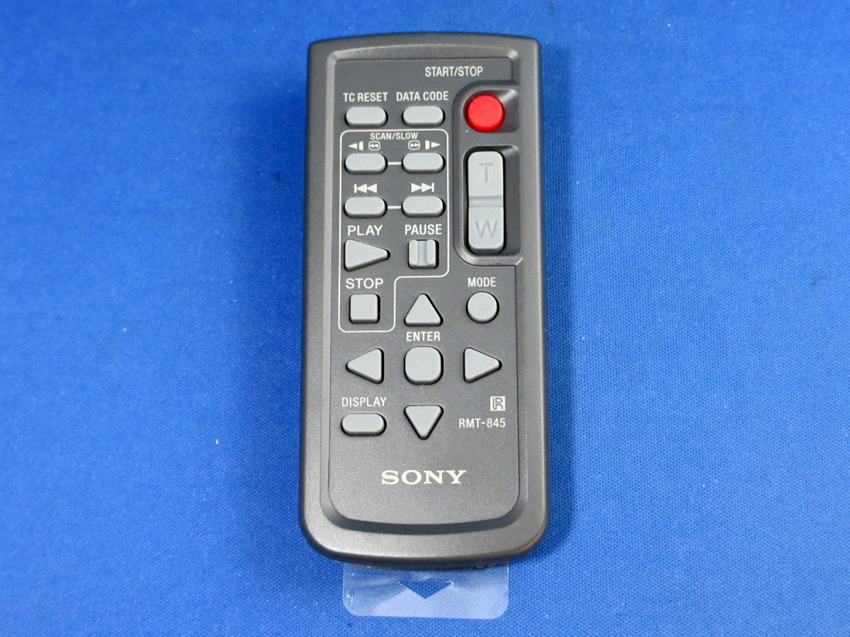 新品未使用 SONY RMT-845 HXR-NX5R HXR-NX3 HXR-NX100 PXW-FS5M2 PXW-X70 NEX-FS100Jなど対応