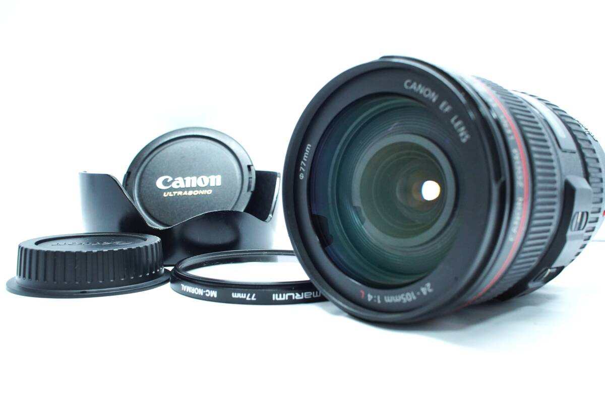 希少 新品同様 Canon EF 24-105mm f4 L IS USM レンズ ＃1604