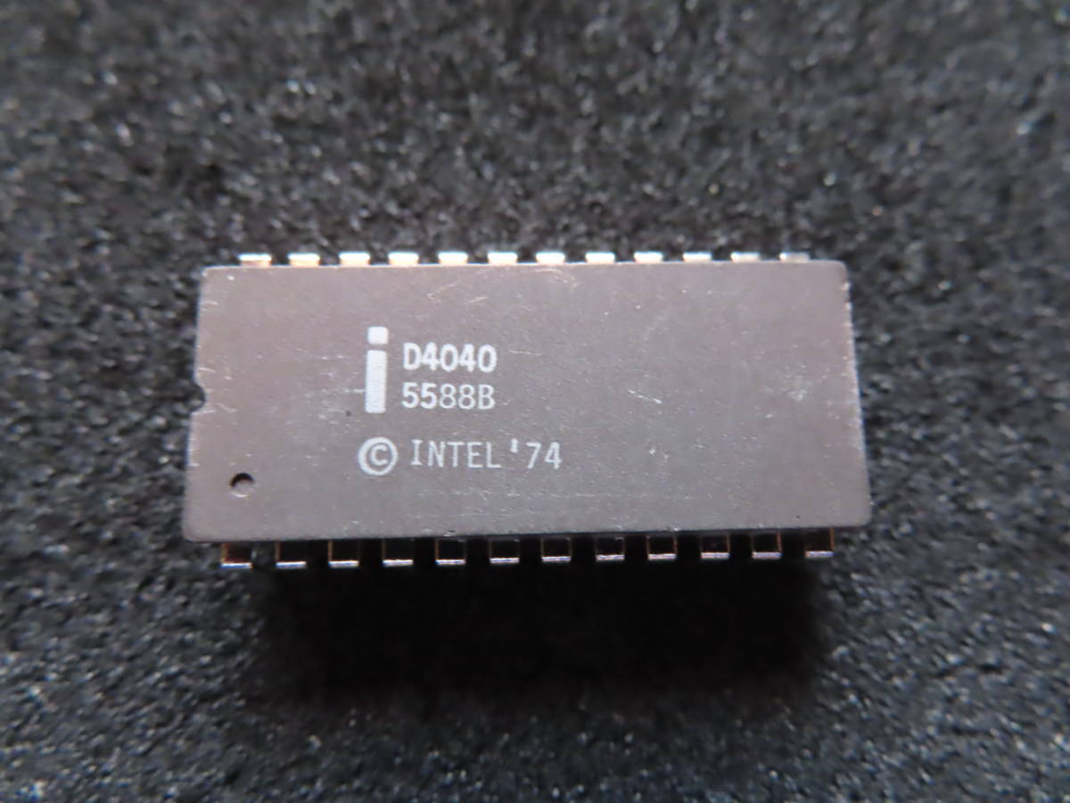 【新品 未使用】intel 4bit CPU D4040 セラミックパッケージ 【在庫２個あり】