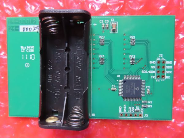 【組立済】感圧センサー用DEMOボード 秋月電子