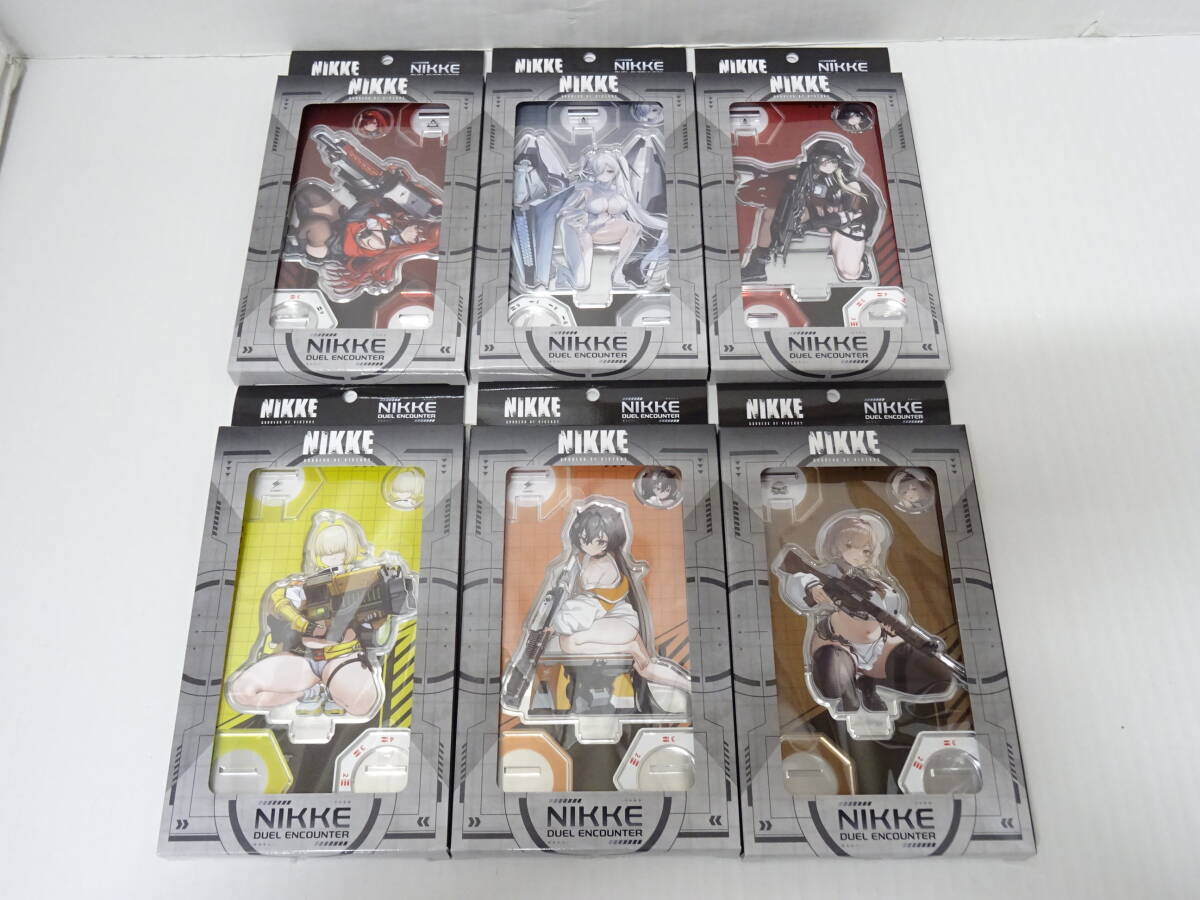 【未使用】HO-335◆勝利の女神：NIKKE DUEL ENCOUNTER 6種まとめて ラピ/シンデレラ/グレイブ/エレグ/トロニー/ブレッディ 中古品