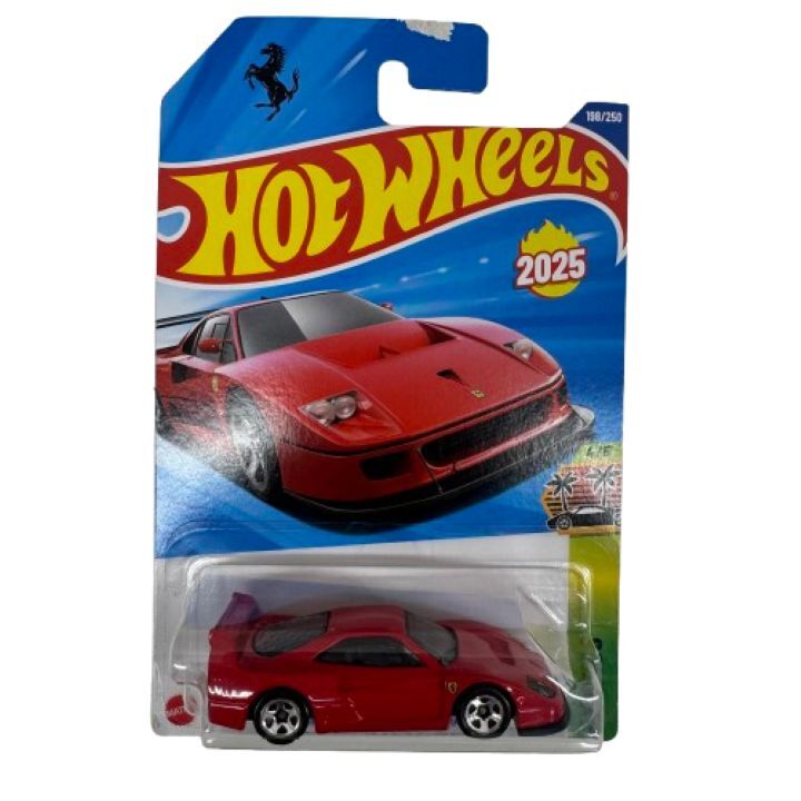 ▲【Hot Wheels/ホットウィール】FERRARI F40 COMPETIZIONE 198/250 2025 フェラーリ F40 コンペティツィオーネ 4/5 赤★6199