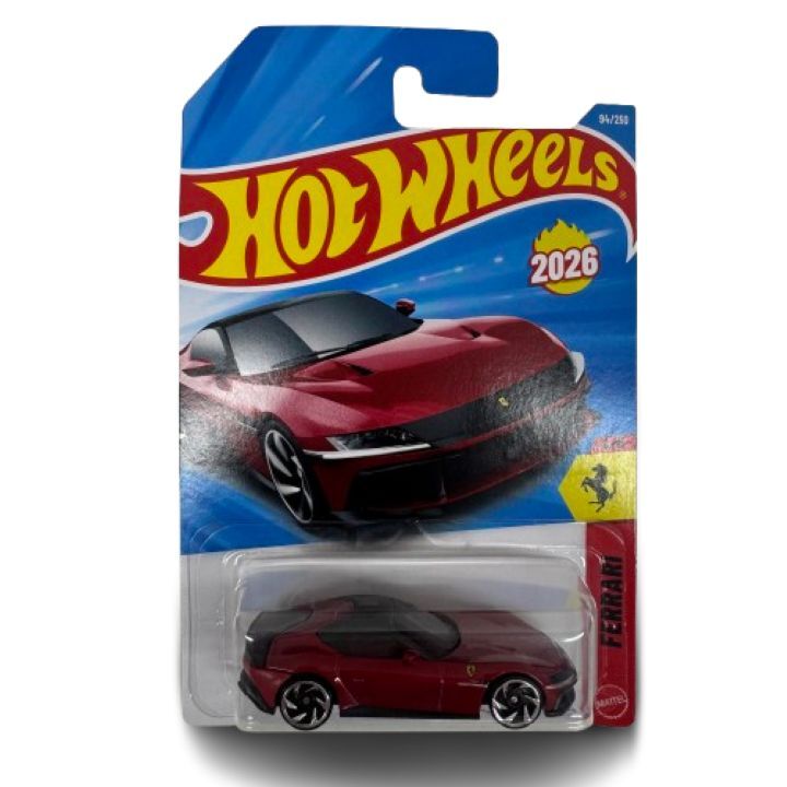 ▲【Hot Wheels/ホットウィール】FERRARI 12CILINDRI 94/250 2026 フェラーリ 12チリンドリ 4/5 赤★6201