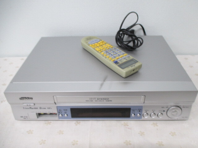 ☆【中古】Victor VHSビデオカセットレコーダー HR-F12 通電未確認 ジャンク 激安 1円スタート