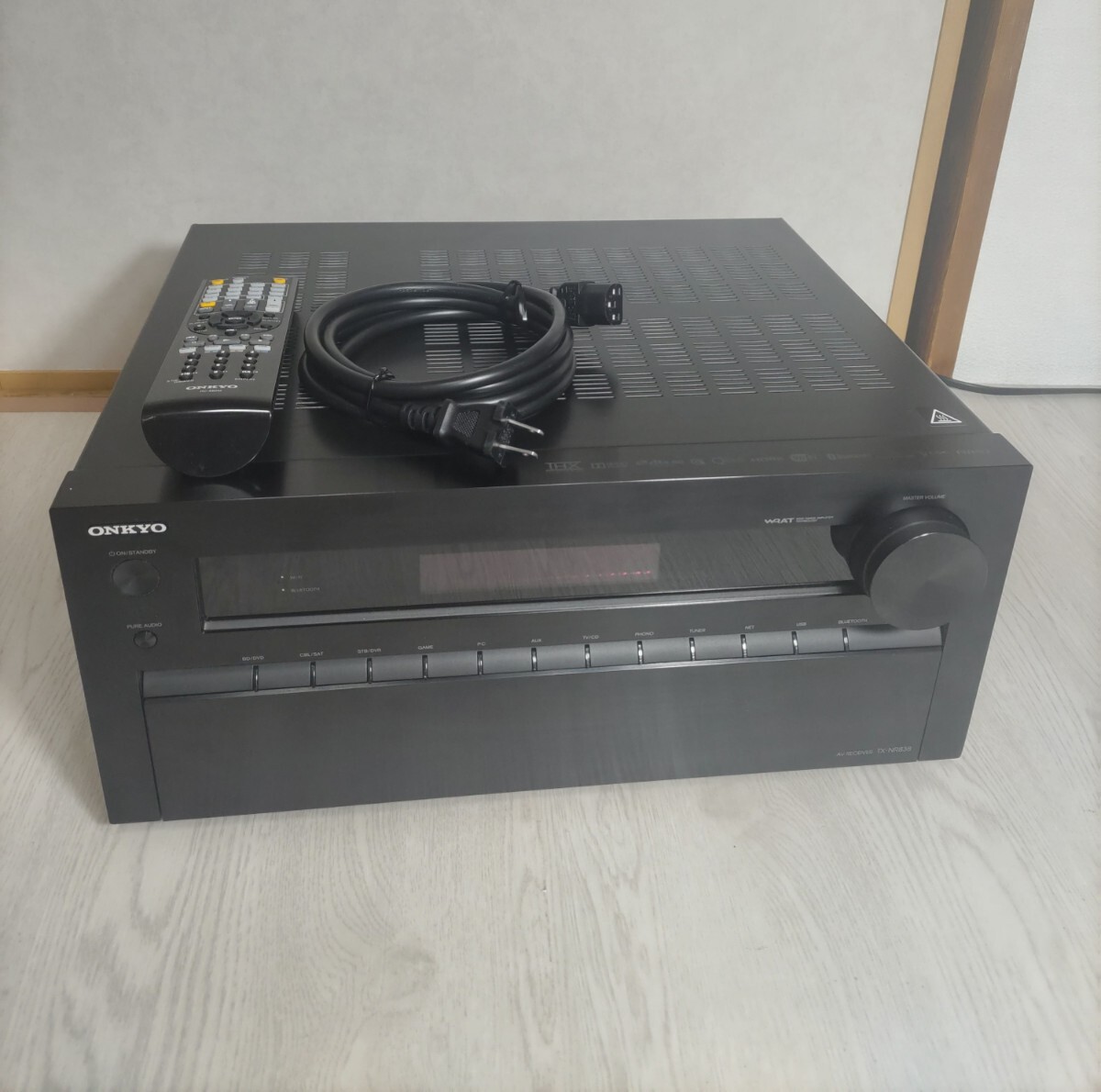 【美品】ONKYO オンキョー AVアンプ TX-NR838 動作確認済