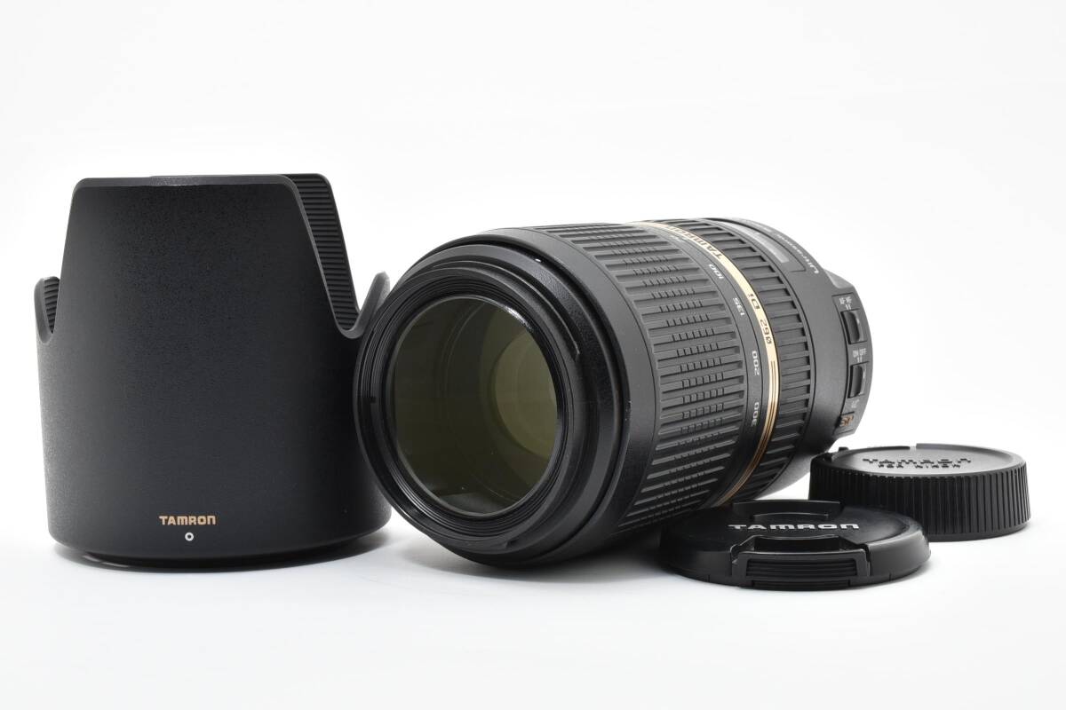 #5374 【実写影響なし・強力手ブレ補正】 TAMRON SP 70-300mm F4-5.6 Di VC USD ニコン A005 望遠ズーム ★動作絶好調★