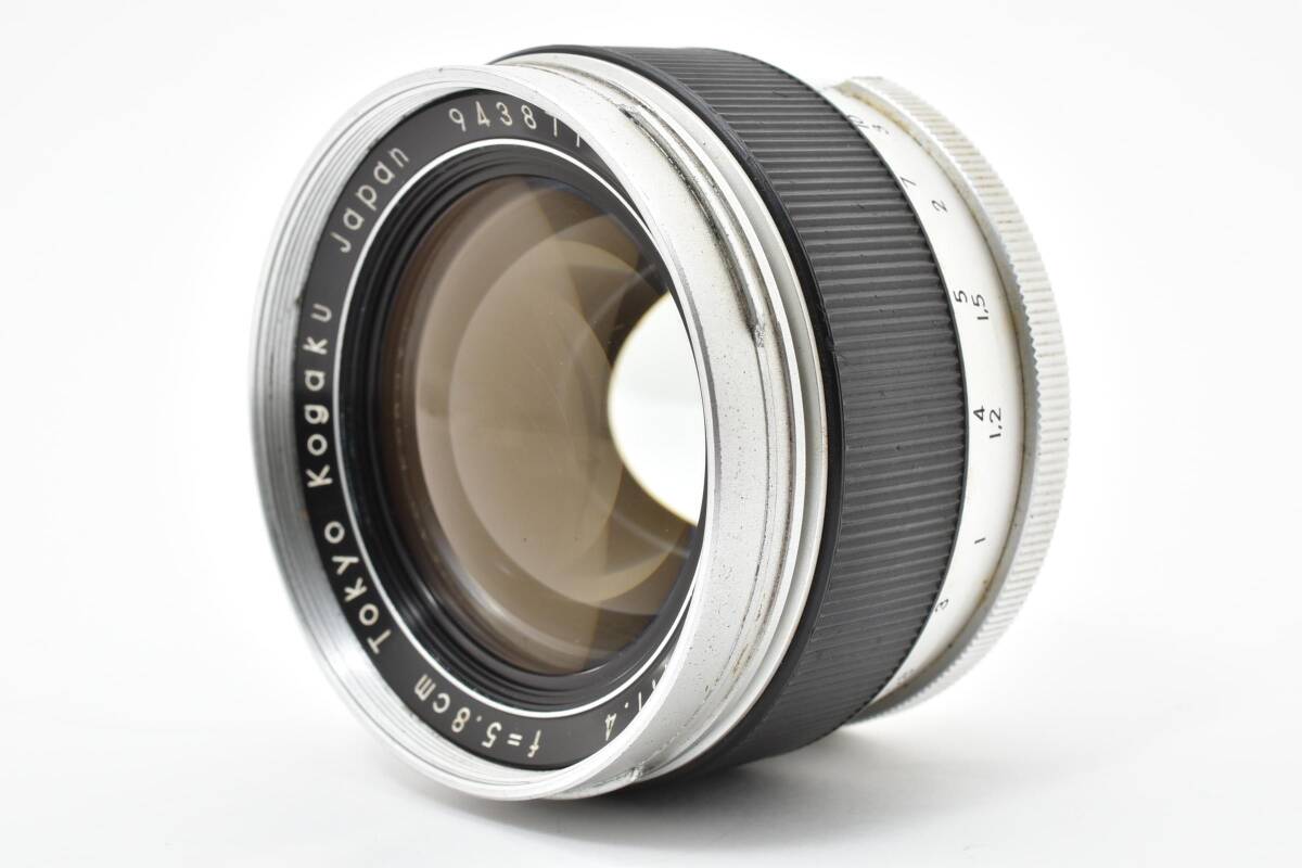 #5383 【東京光学の銘玉】 Topcon RE Auto-Topcor 58mm F1.4 トプコン エキザクタマウント オールドレンズ ★現状品★