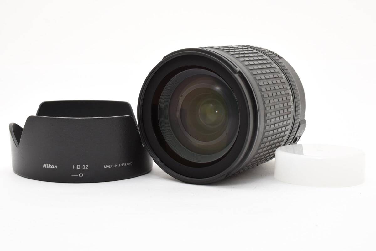 #5398 【部品取り・ジャンク】 Nikon AF-S DX 18-135mm F3.5-5.6G IF-ED ニコン フード付 ★AF不安定・現状品★
