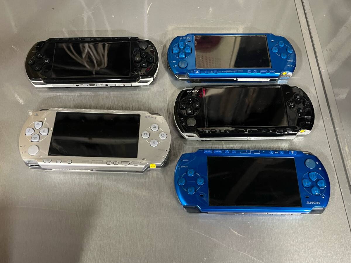 未確認▽SONY/ソニー PSP/プレイステーション・ポータブルPSP-1000、PSP-3000　４台セット