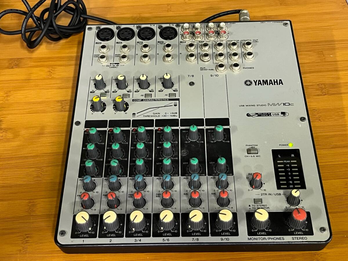 USED▽YAMAHA/ヤマハ オーディオ・インターフェース「USBミキシングスタジオ　MW10C」