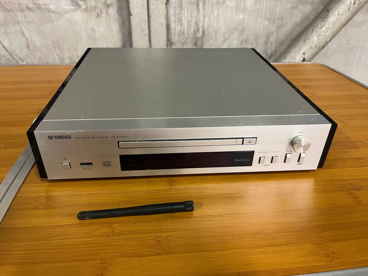 未確認▽YAMAHA/ヤマハ　ネットワークCDプレーヤー「CD-NT670」