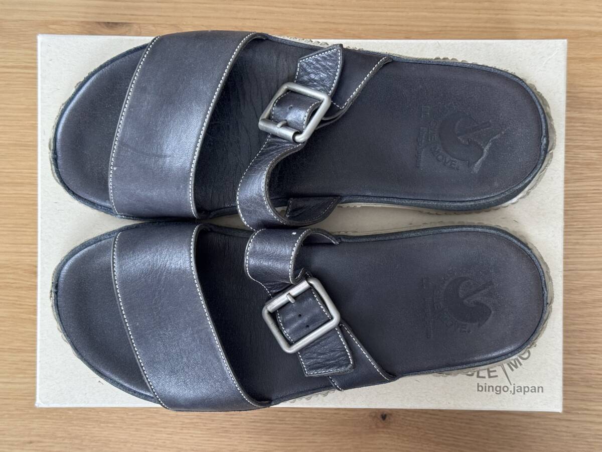 スピングルムーブ SPINGLE MOVE SPM-707 サンダル LLサイズ 42-43 Navy used
