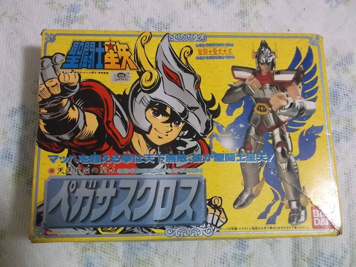 バンダイ　聖闘士星矢　聖闘士聖衣大系　ペガサスクロス (旧)　開封済中古