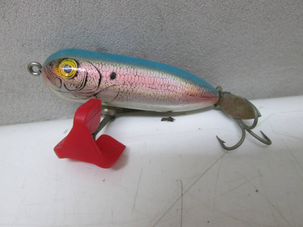 (29)☆Heddon Baby Torpedo へドン ベビートーピード オールドルアー 縦割れ 吹き目 ヘドン 