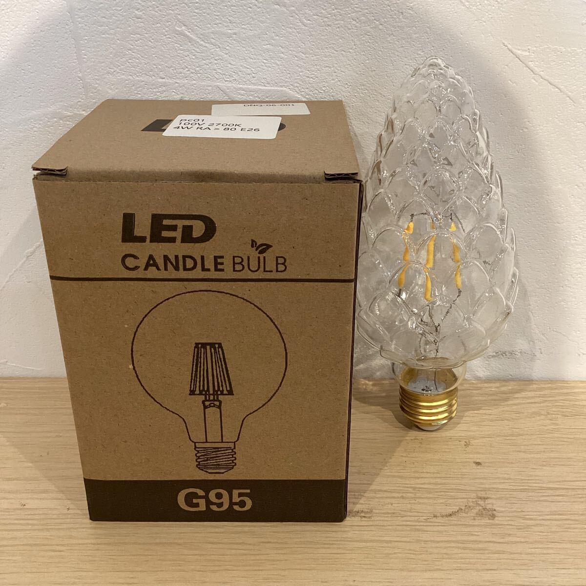 LED 電球　レトロ　インテリア　E 26 松ぼっくり　【T24145】（6）