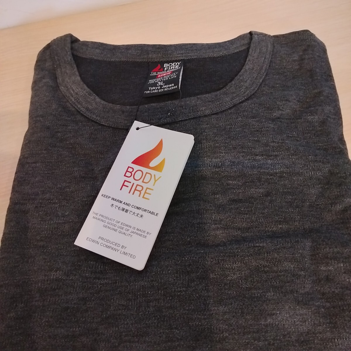 BODY FIRE サイズ3L 服　長袖 インナー　【T23647(181)】(6)