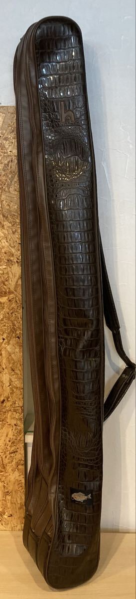 ホシノ　ロッドケース　レザータイプ　ビンテージ　【T23252】（6）