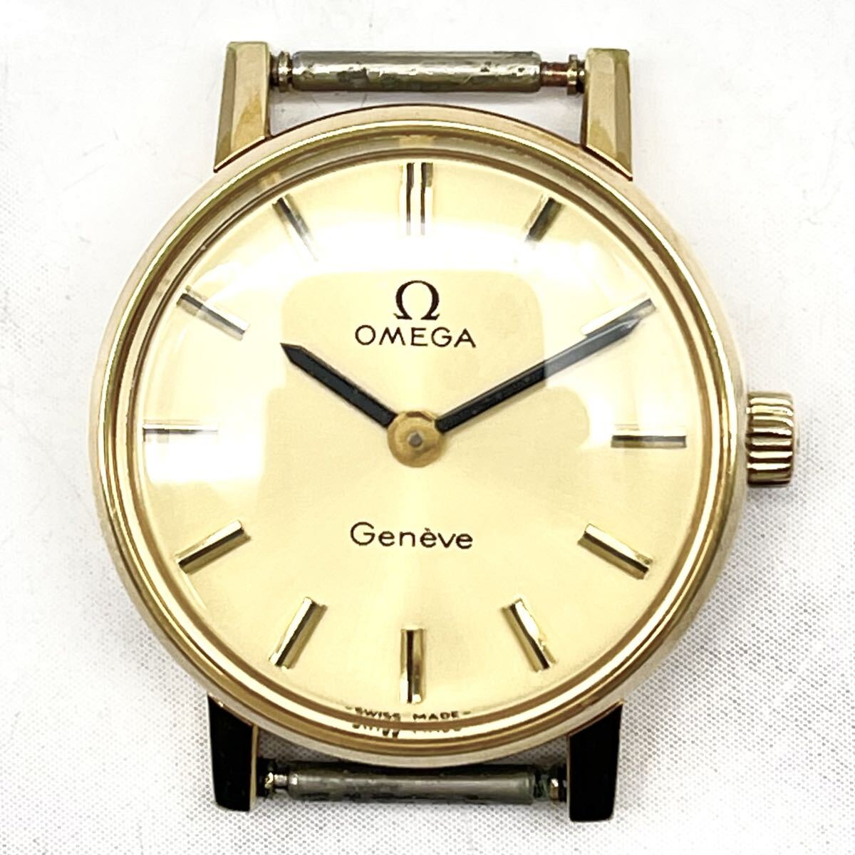 FN19359B OMEGA Geneve オメガ ジュネーブ Ω 手巻き 手巻き式 ケースのみ 時計 稼働品