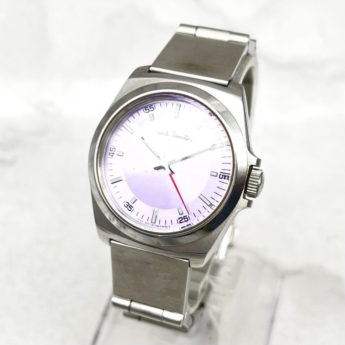 FN19376M Paul Smith ポールスミス 1032-K18507CK QUARTZ クォーツ 腕時計 現状出品