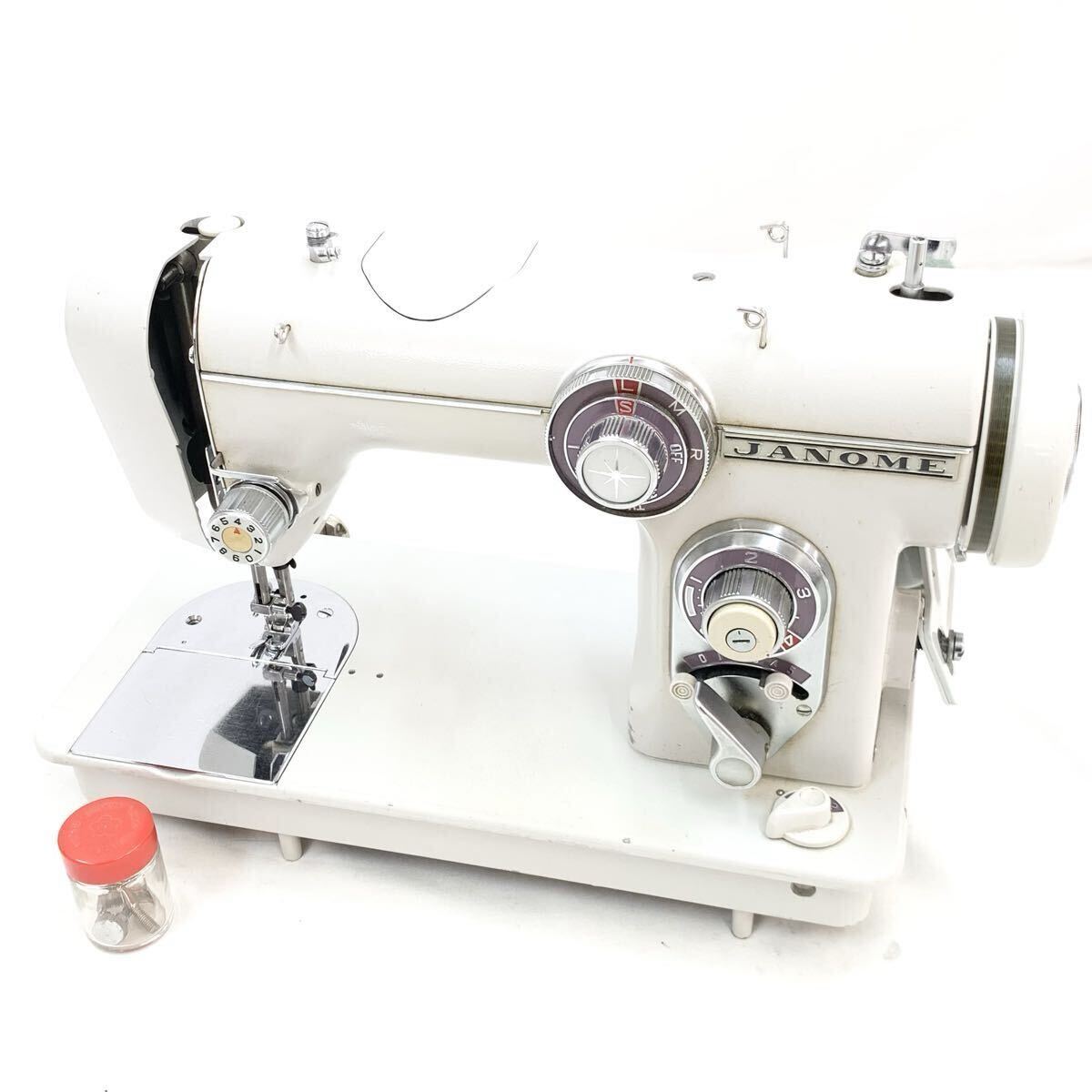 FN19396C【1000円スタート】JANOME ジャノメ 672 ミシン 足踏みミシン 裁縫 手芸 ハンドメイド 現状出品