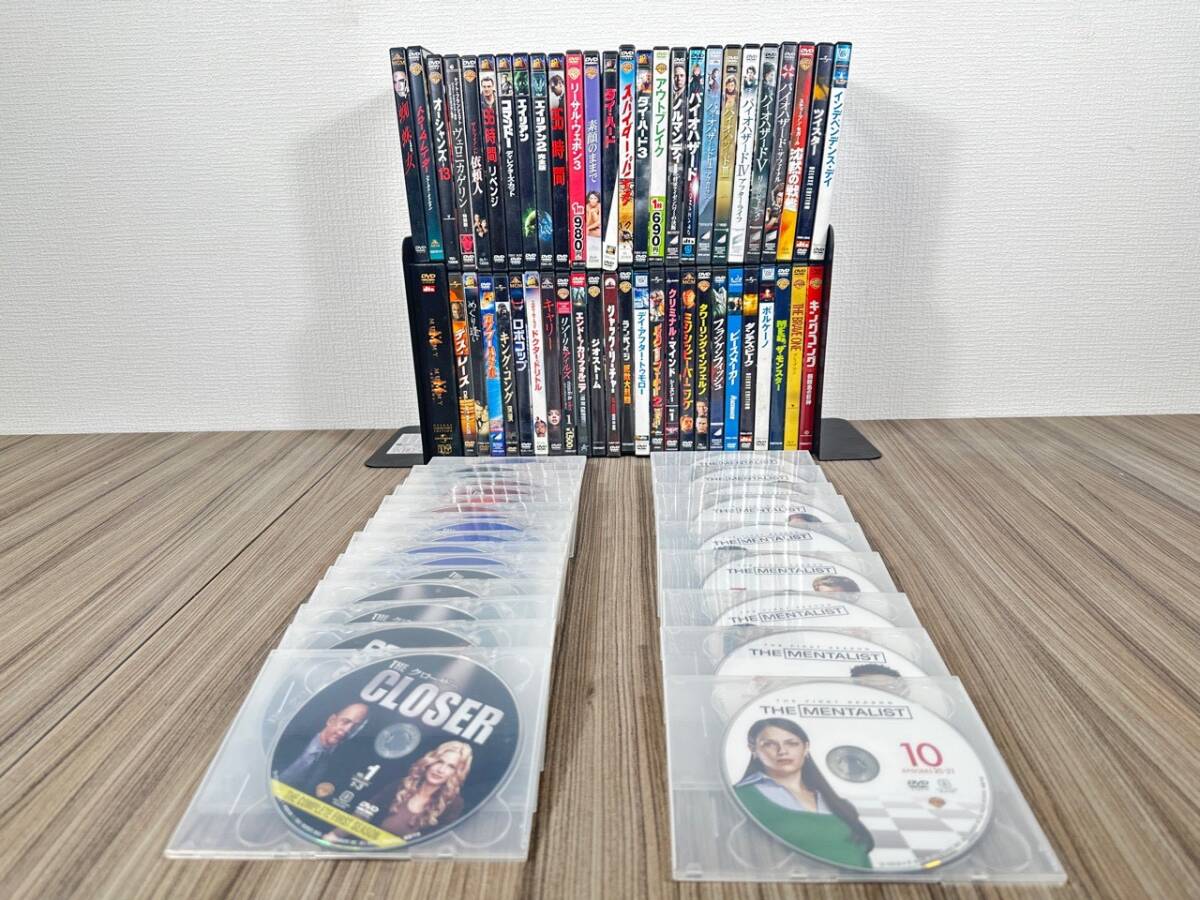 5/038 【小傷あり】 洋画 古い洋画 DVD まとめ 約81枚 キングコング ハムナプトラ THE MENTALIST バイオハザード など 