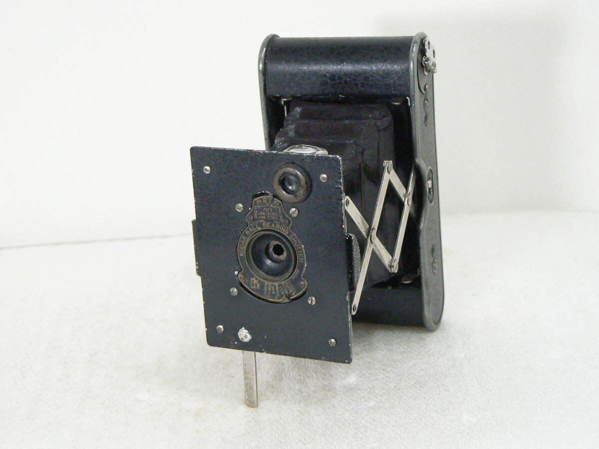 ベス単 VEST POCKET AUTOGRAPHIC KODAK No.1634466 ヒビ単 動くジャンク E408