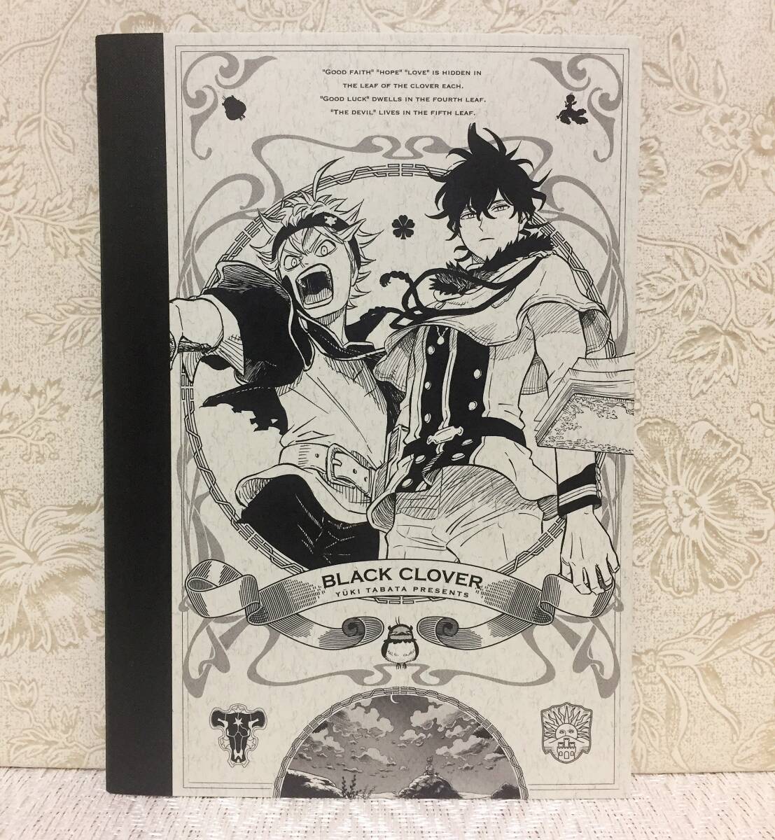 ブラッククローバー アスタ＆ユノ クラシックノート ジャンプフェスタ2018