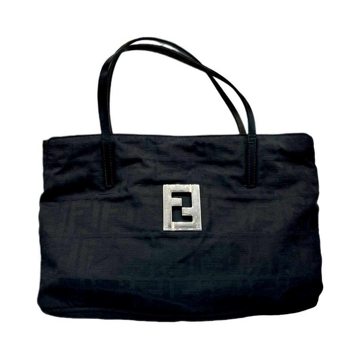 FENDI フェンディ FF金具 トートバッグ ブラック