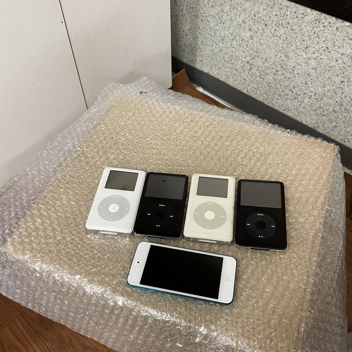 Apple　アップル　 iPod Classic まとめ　5点　 アイポッド クラシック　 A1238　80GB/20GB デジタルオーディオ中古現状品