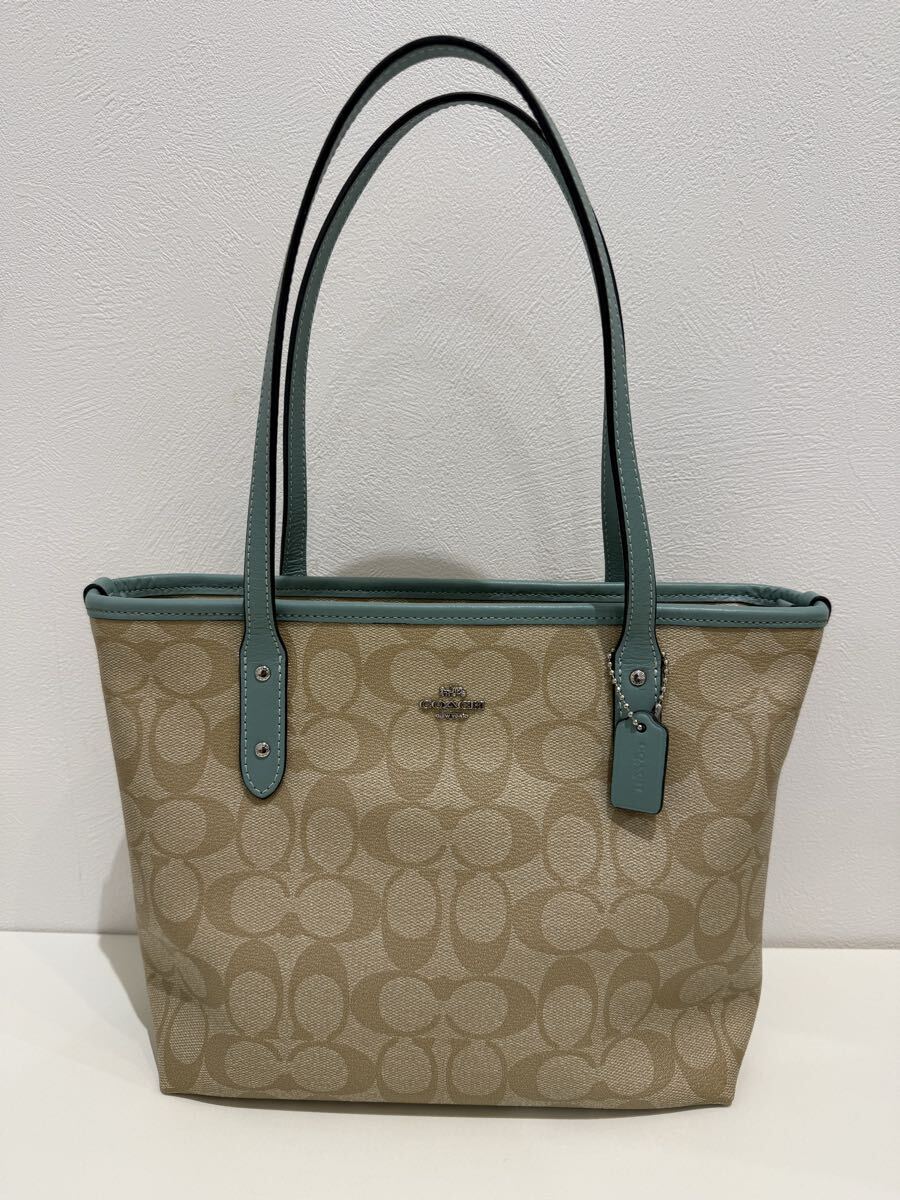 ☆ COACH コーチ トートバッグ F29500 シグネチャー レディース バッグ 商品説明欄必読