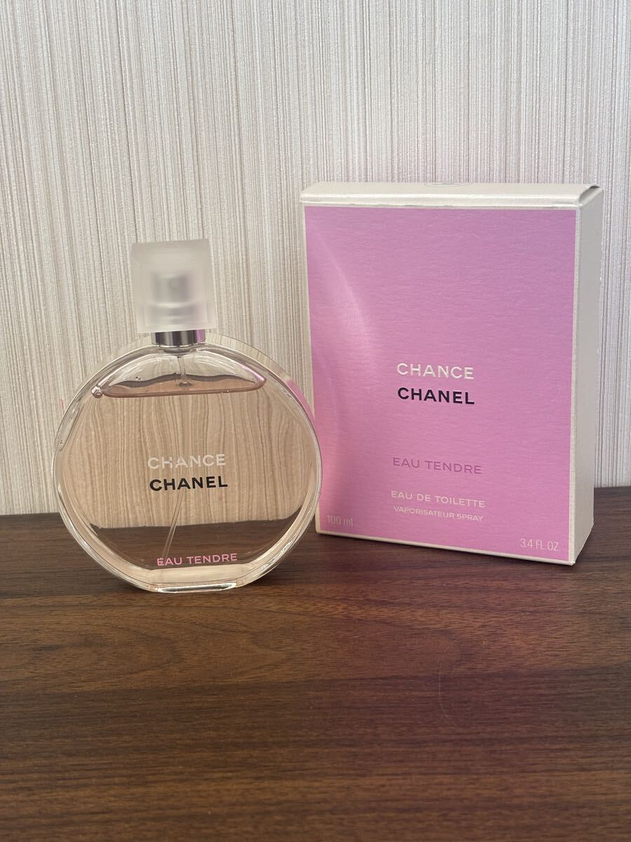 ◇CHANEL CHANCE EAU TENDRE オードトワレ 100ml 香水 商品説明必読