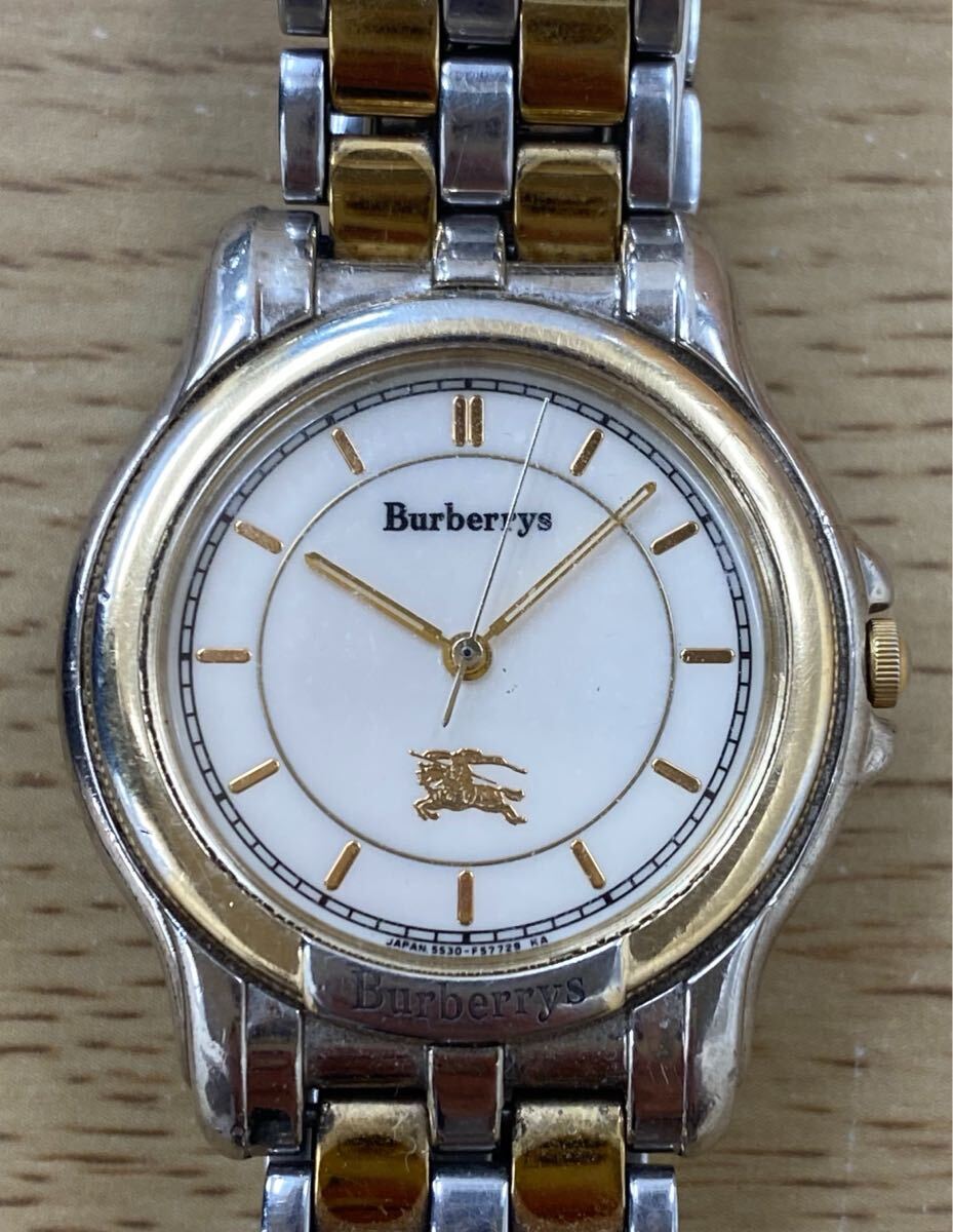 ◎【動作未確認】 Burberrys バーバリーズ 5530-F52321 腕時計 ※商品説明必読