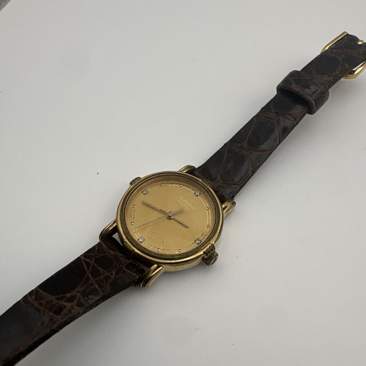 RADO ラドー　110.5163.2.3 腕時計 クォーツ ゴールド ゴールド文字盤